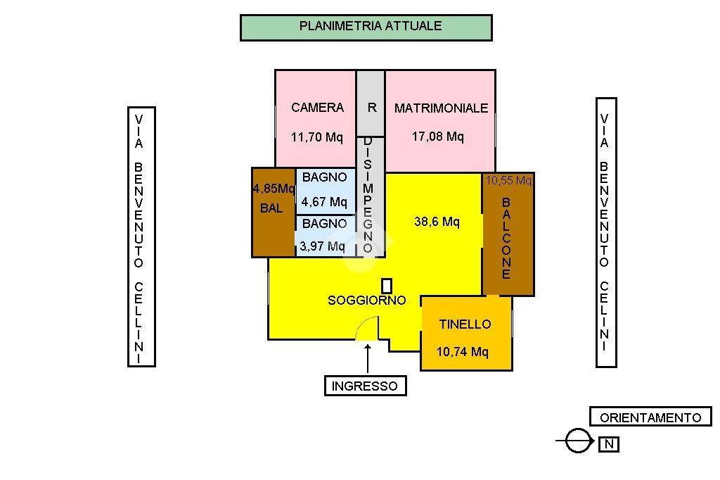 PLANIMETRIA ATTUALE