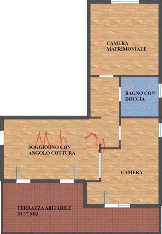 appartamento 2camere mandria myhomegroup it1