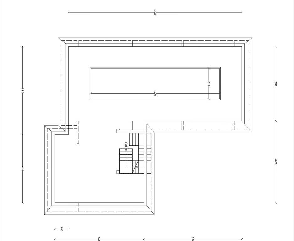 Pianta Piano Secondo