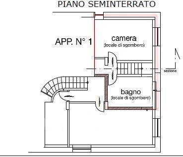 App.n.1 seminterrato 