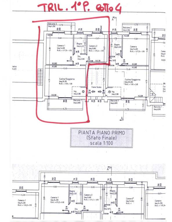 Piantina sub 705 1