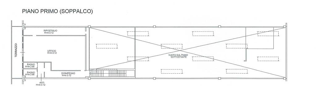 PLANIMETRIA PRIMO PIANO - SOPPALCO