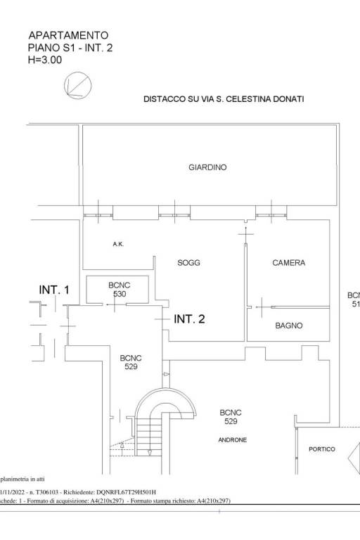 PLN Interno 2 Piano S1 1