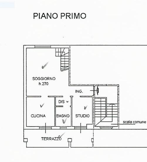 Appartamento piano primo