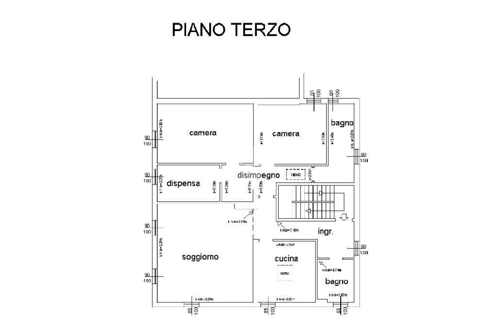 planimetria appartamento con foto