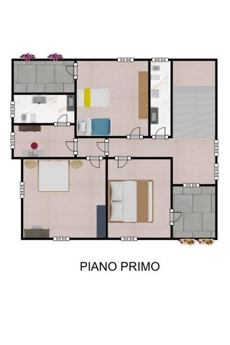 planimetria piano primo