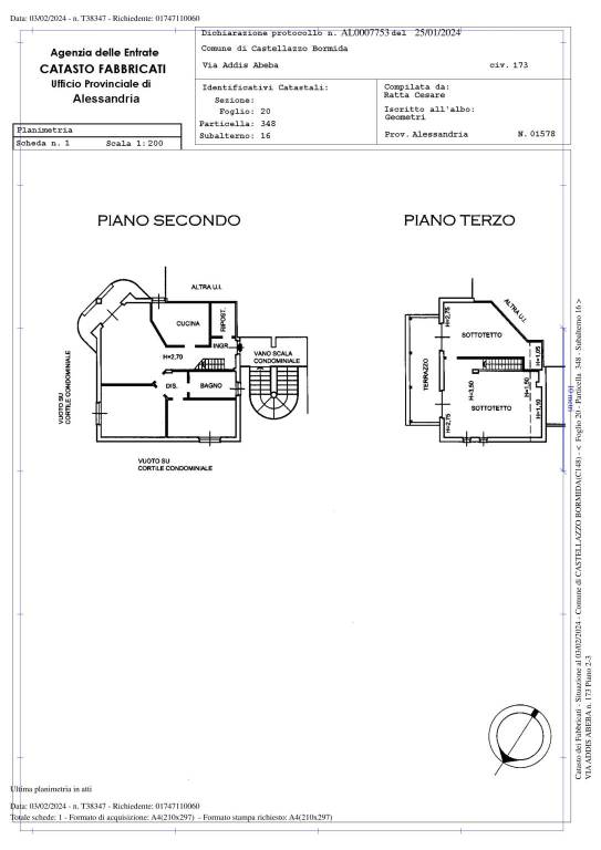 Plan alloggio 1