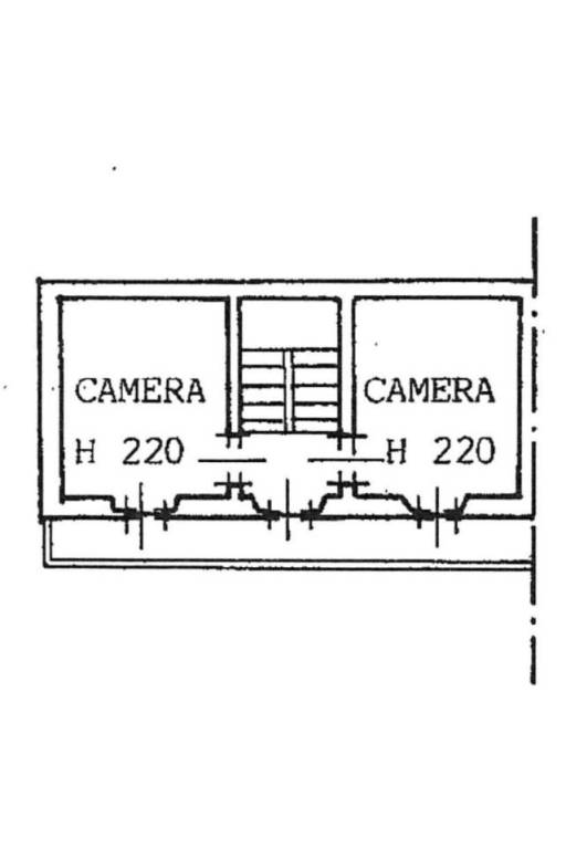 Plan CA.1672 piano secondo