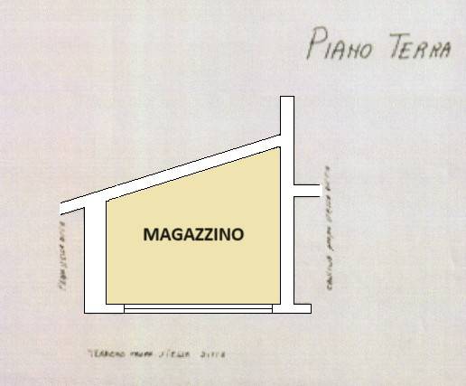 piano terra magazzino