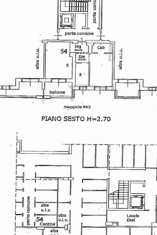 Planimetria casa Esposito 1