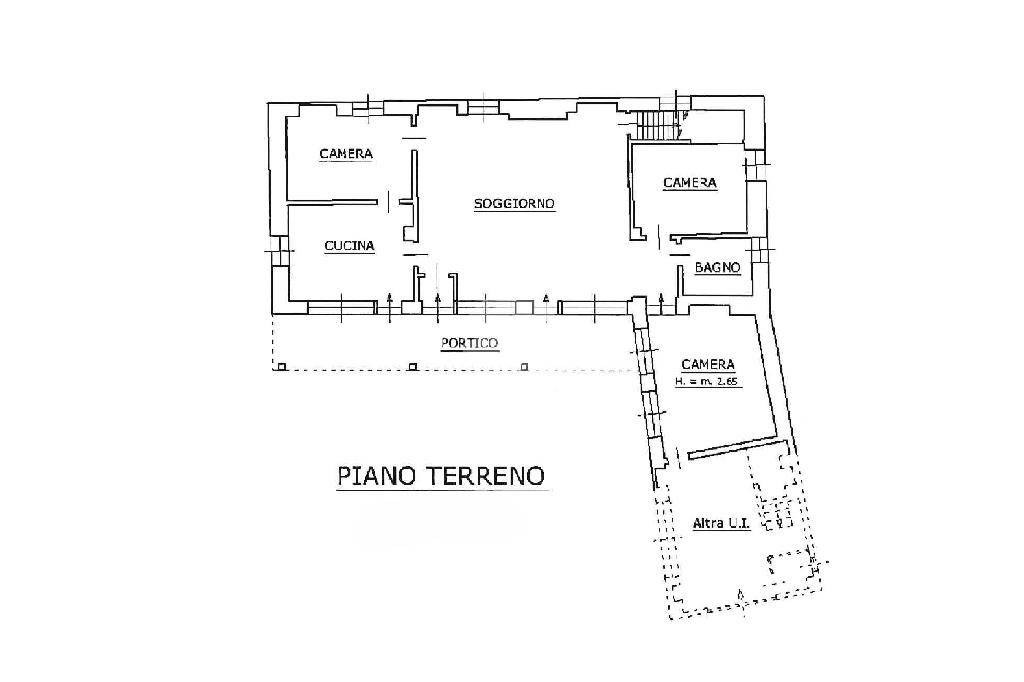 Planimetria piano terra