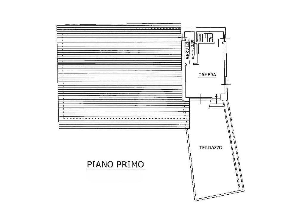 Planimetria piano primo