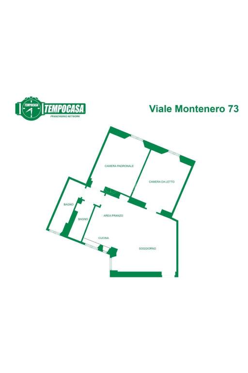 Planimetria Viale Montenero 73