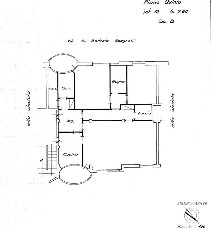 Planimetria Battista Spagnoli