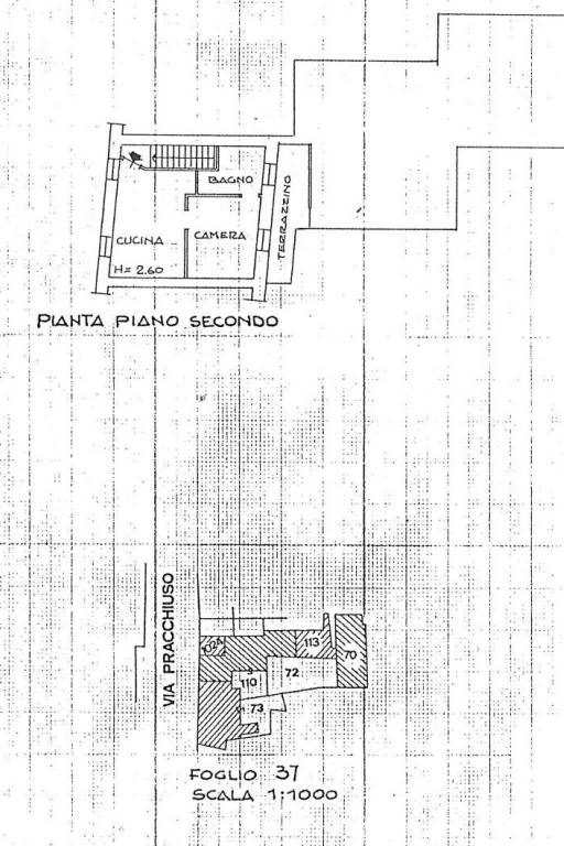 Planimetria via Pracchiuso 53 1
