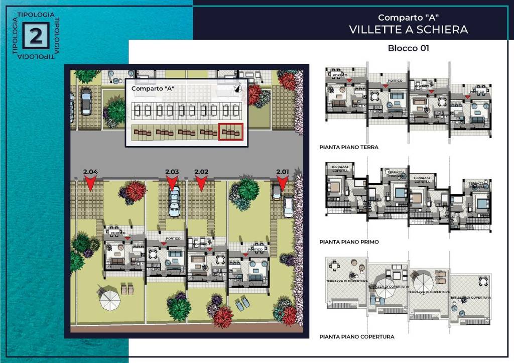 villette a schiera