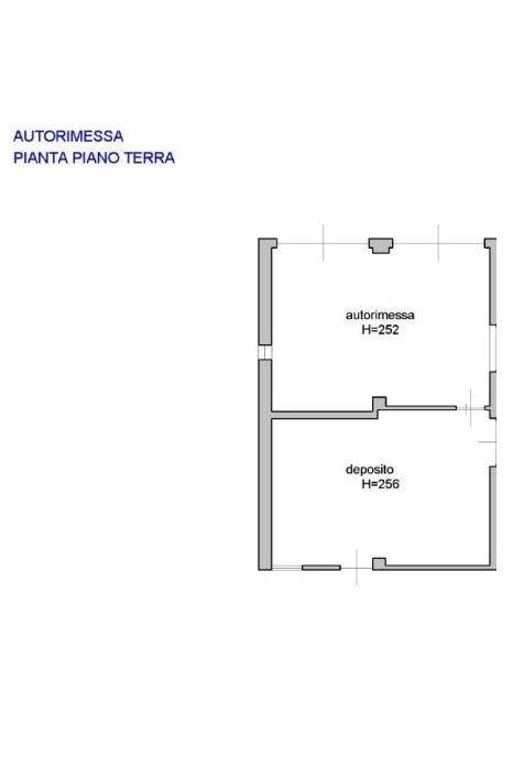 Planimetria Garage