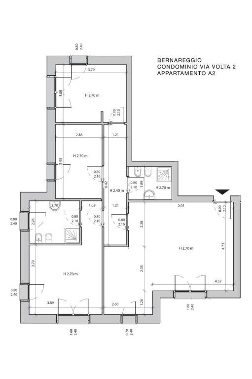 Appartamento - Planimetria Quotata