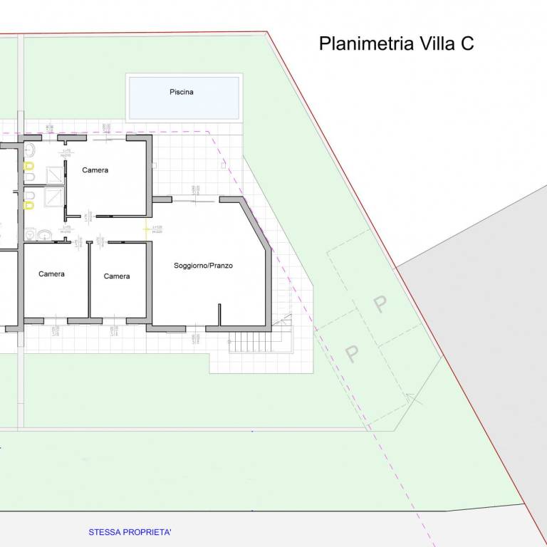 026  planimetria villa c cp