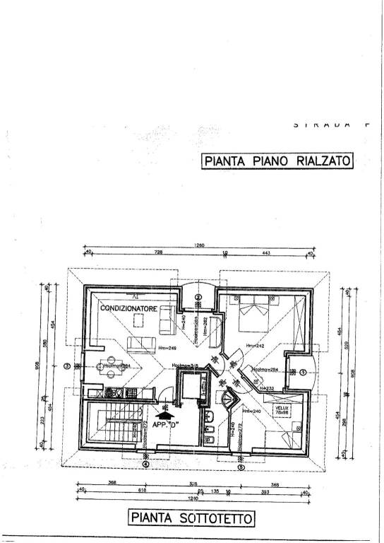 Pianta appartamento 1