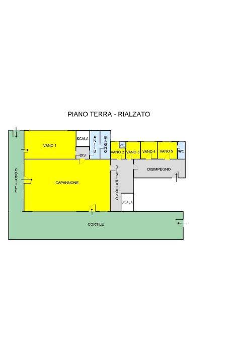 piantina piano terra-rialzato