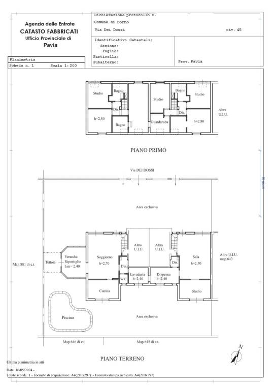 Planimetria catastale (sds) 1