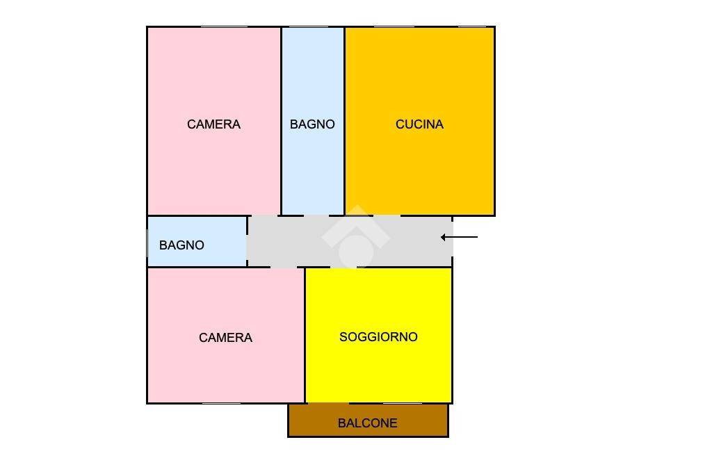 PLAN ABITAZIONE P1