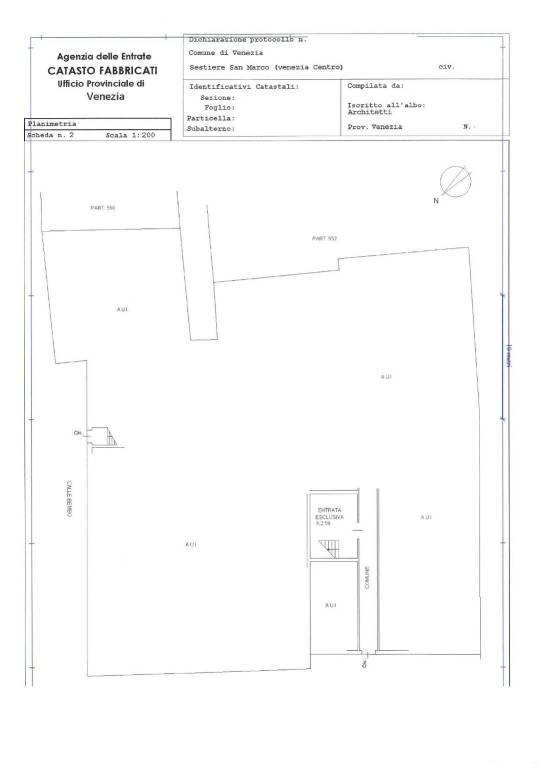 Piano terra plan