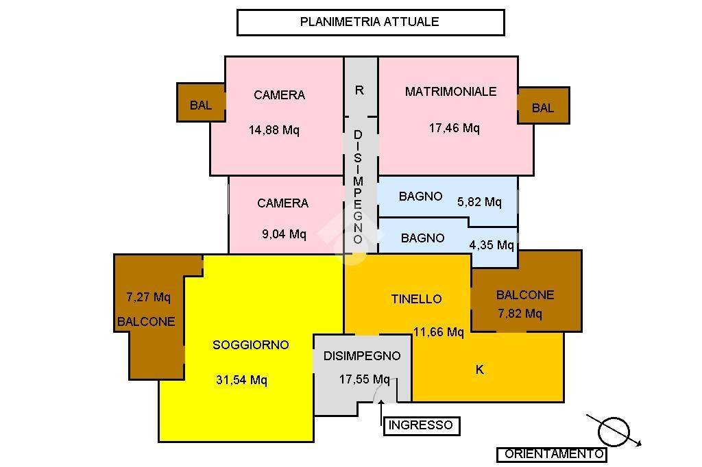 PLANIMETRIA ATTUALE