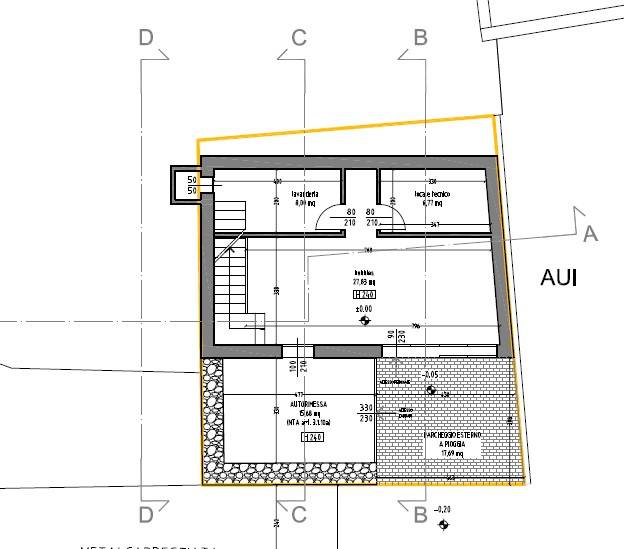 plan piano interrato