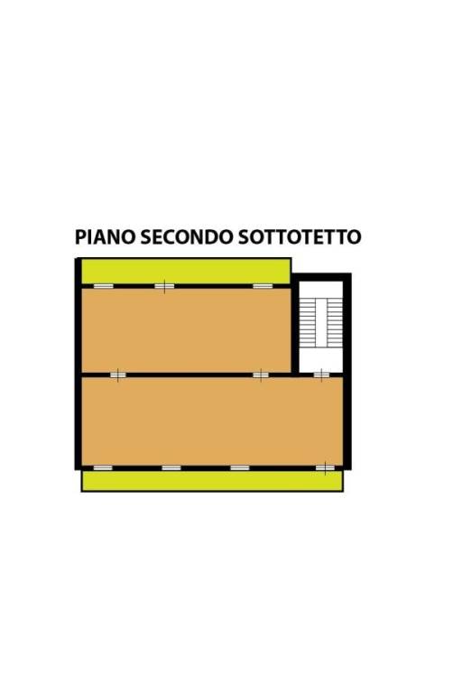 PIANO SECONDO SOTTOTETTO