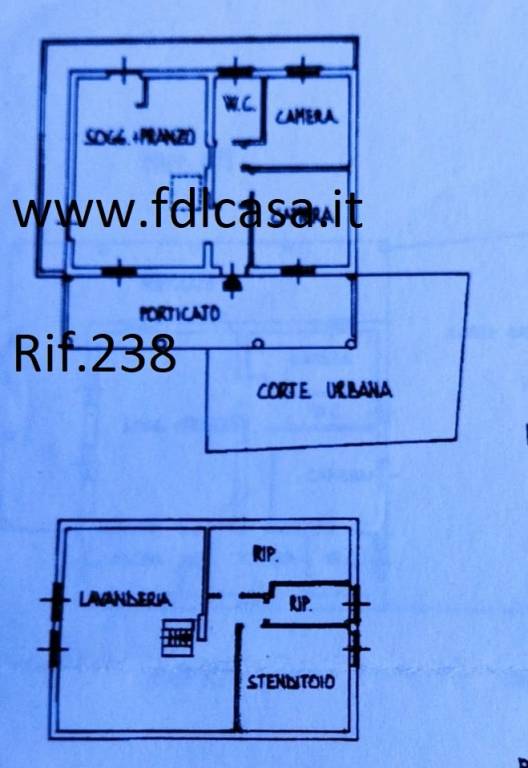 27 piantina piano primo e secondo