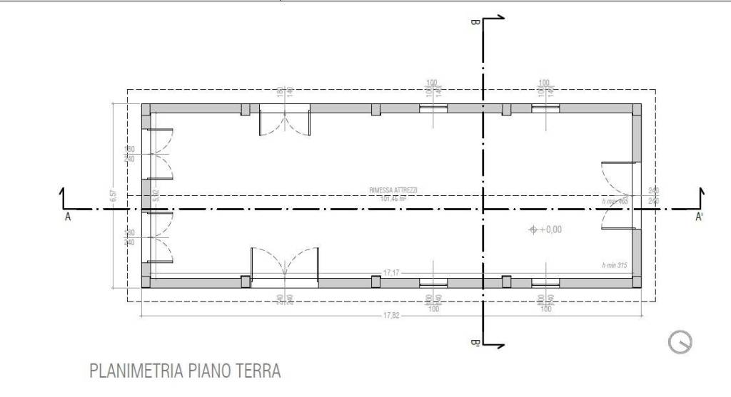 Planimetria Magazzino