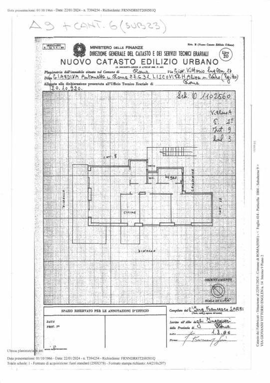 Piantina e visura Englen 14 int A9_30052024 (2) 1