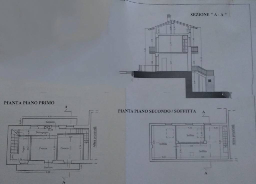 planimetria p.primo e soffitta