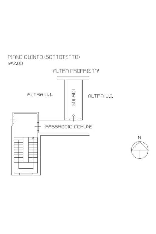 Planimetria solaio