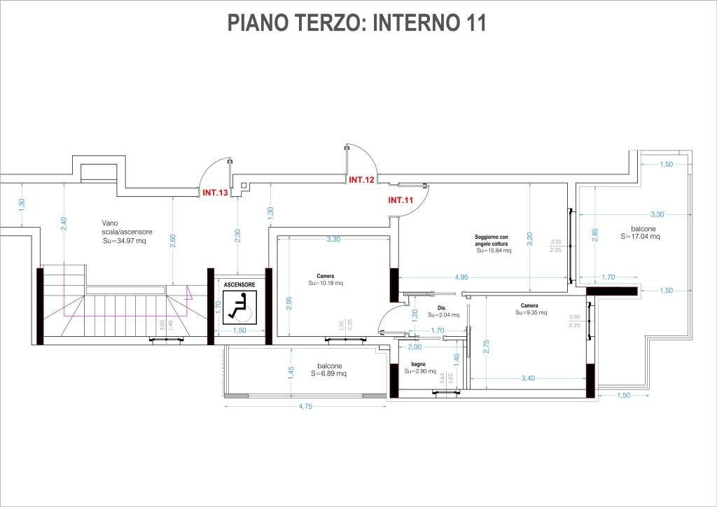 Interno n.11 - Piano Terzo 1