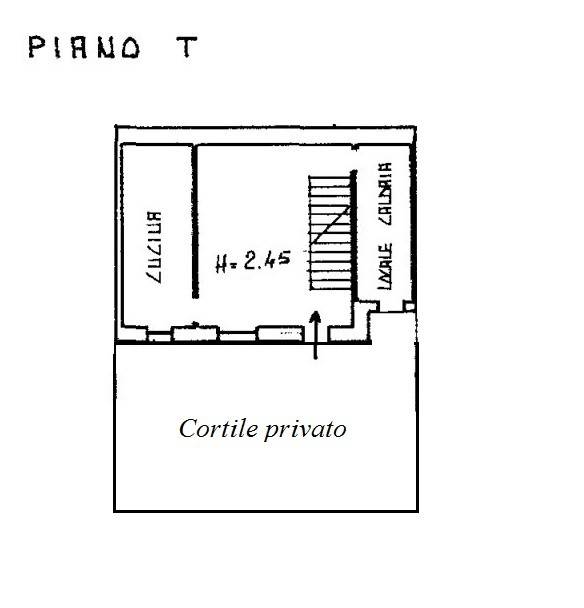 Planimetria piano terreno