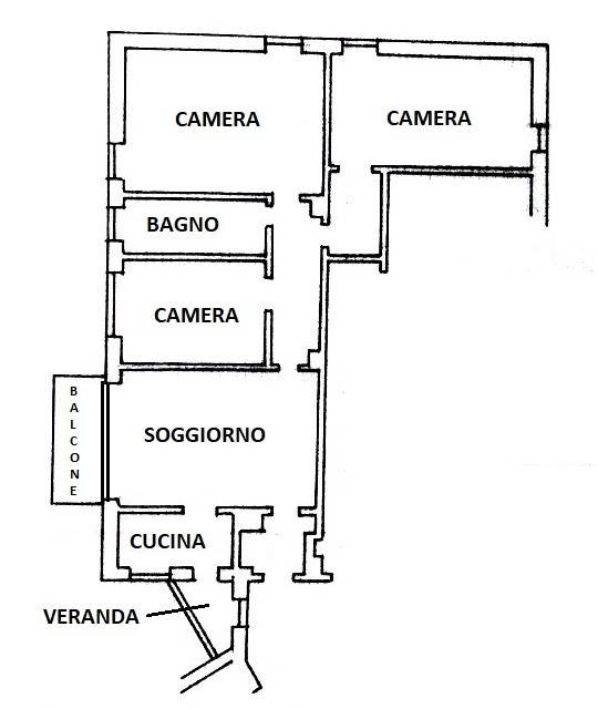 Via Cimabue 2 - 4 loc - 3 piano