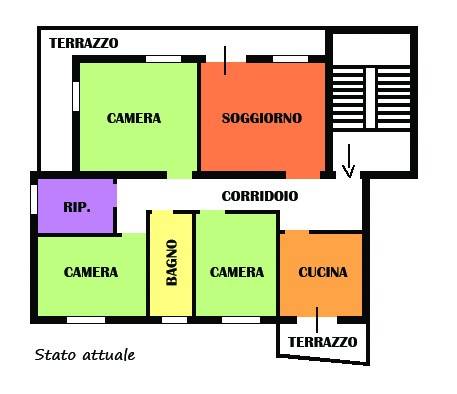 Piantina Bertoli-Trentin Via Metauro.b