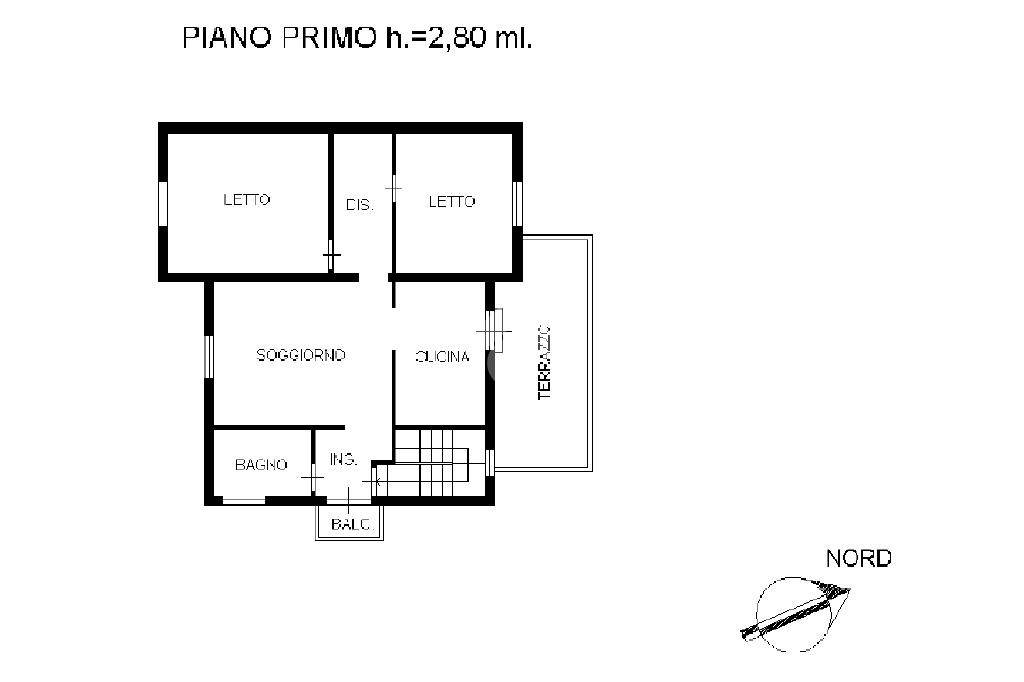 plani trilocale