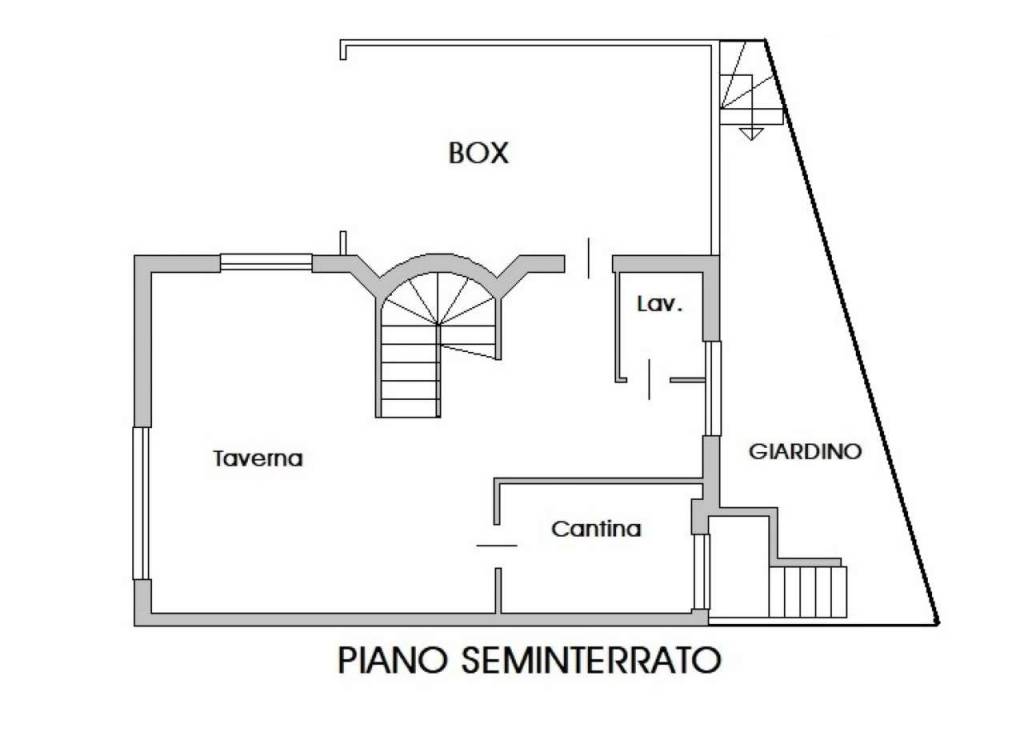 plan seminterrato