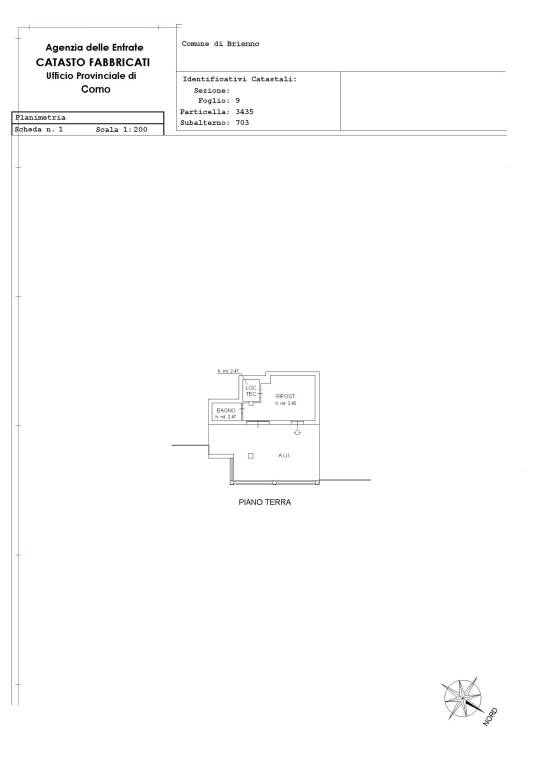 PLAN piano terra - ground floor 1