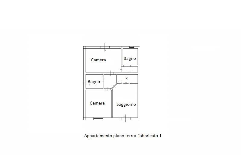 Appartamento piano terra Fabb. 1