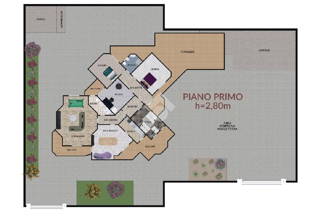 planimetria primo piano