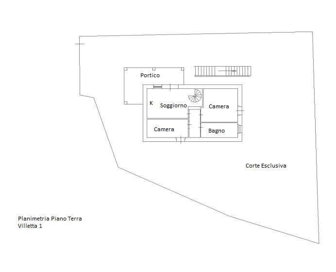 plan terra villetta 1