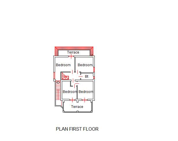 PLAN FIRST FLOOR