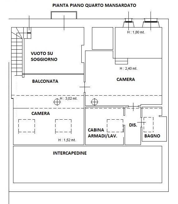 PLANIMETRIA PIANO QUARTO