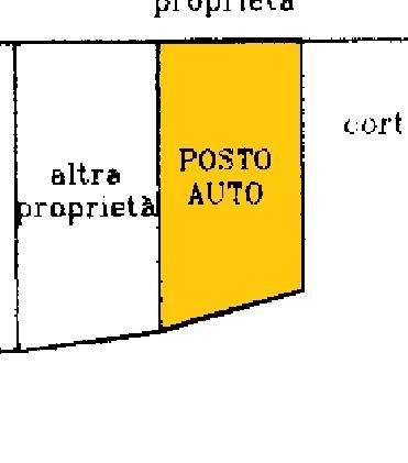 planimetria colorata posto auto