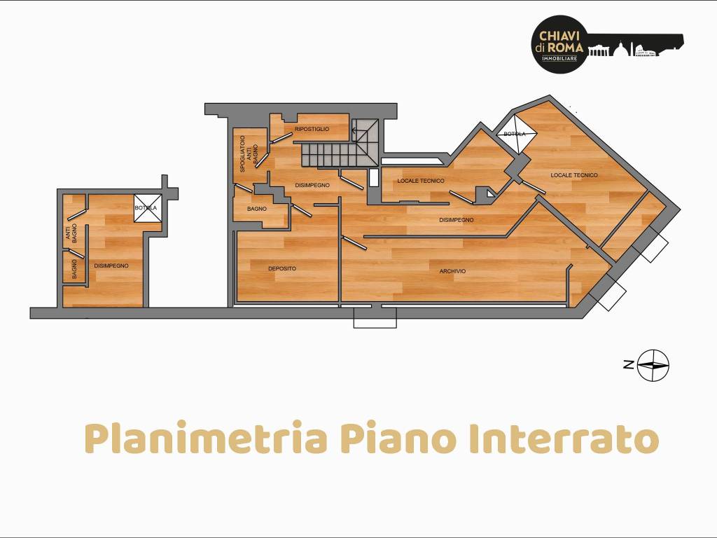 Planimetria Piano Interrato